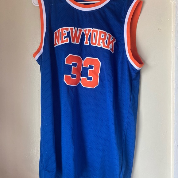 Other - Embroidered Patrick Ewing Basketball Custom Jersey  New York